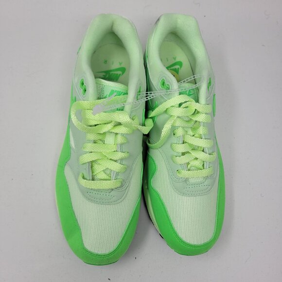 Nike Women's Air Max 1 '87 Running Green Volt HJ7329-376 sz 9 90 93 95 97 98 tn - Picture 9 of 16